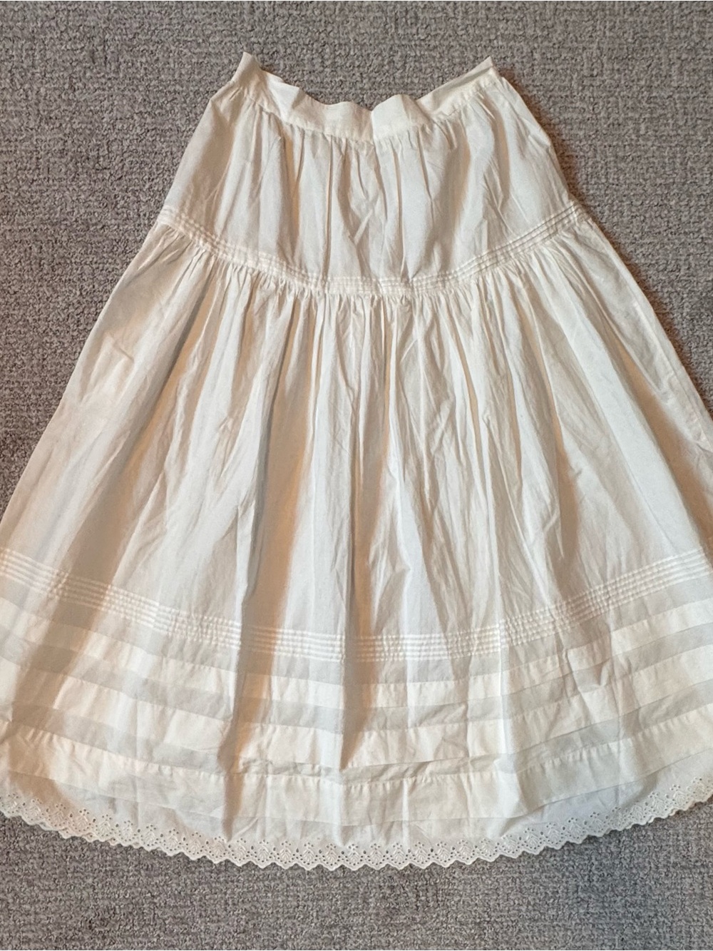 DÔEN Sebastiane Skirt in Powder - Picture 3 of 4